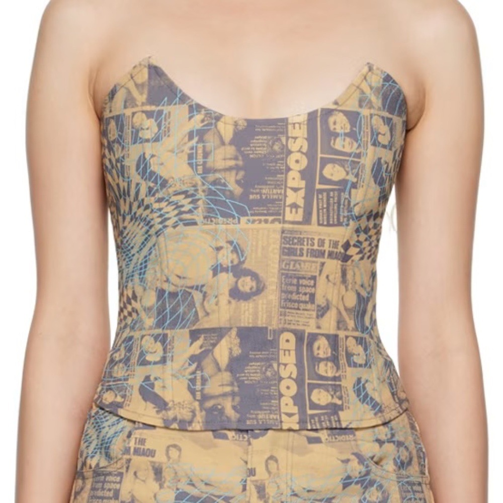 MIAOU Multicolor Leia Tank Top - Small (NWOT)